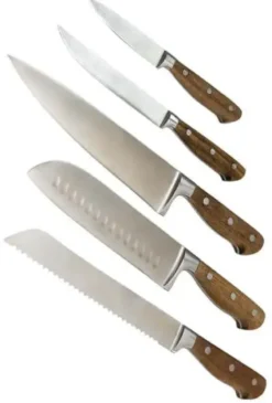 HAWS Knivsæt 5 dele egetræ