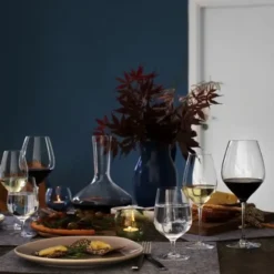 Holmegaard Cabernet Vandglas på fod 6 stk