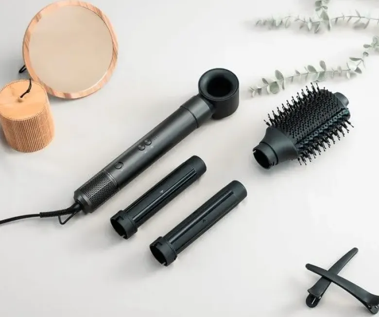 Hâws Beauty hot air styler 4 hoveder 1500W grå