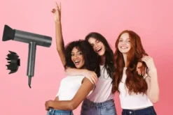 Hâws Beauty hårtørrer med diffuser 2000 W grå