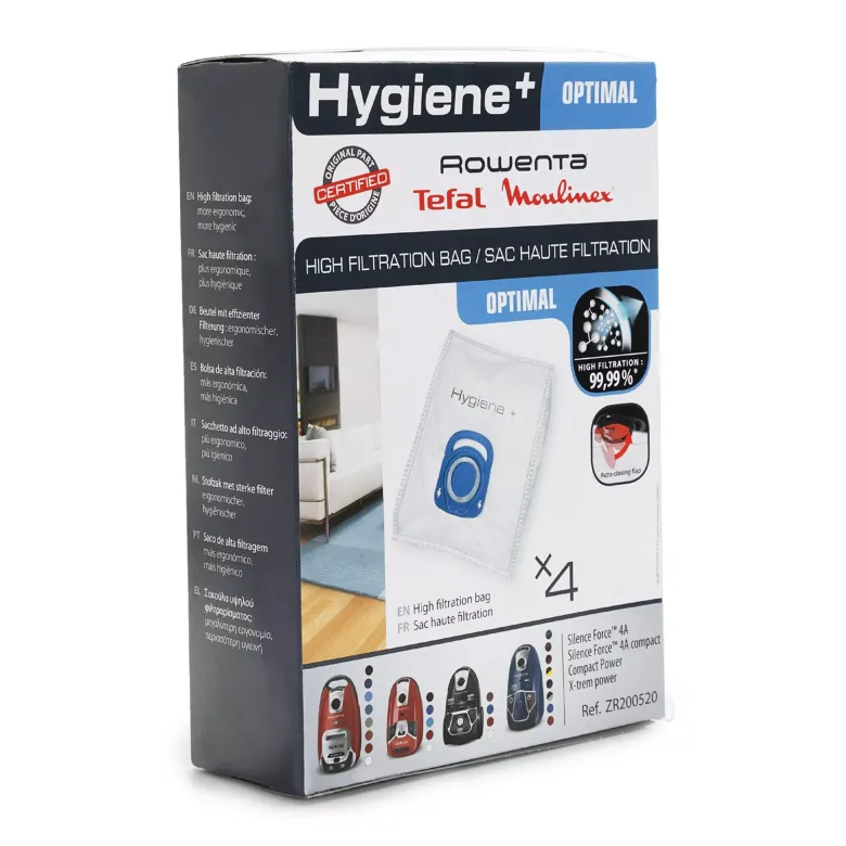 Hygiene+ Optimal bags Støvsugerposer ZR200520 4 stk