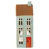 Keramikhus til fyrfadslys H27x10x8 cm