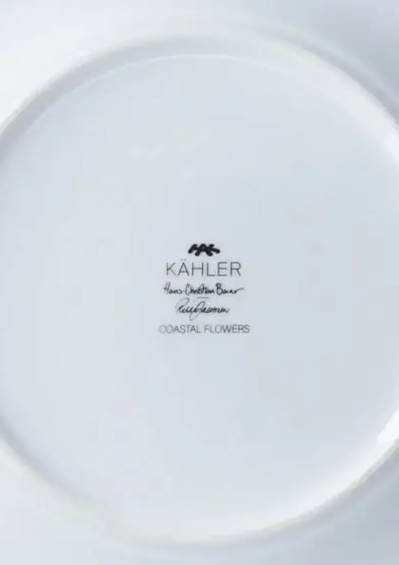 Kähler Hammershøi Summer coastal flowers tallerken Ø22 cm