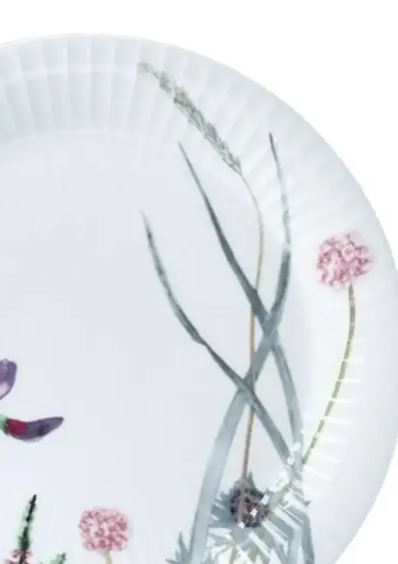 Kähler Hammershøi Summer coastal flowers tallerken Ø22 cm