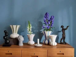 Kähler Signature Vase H20 blå