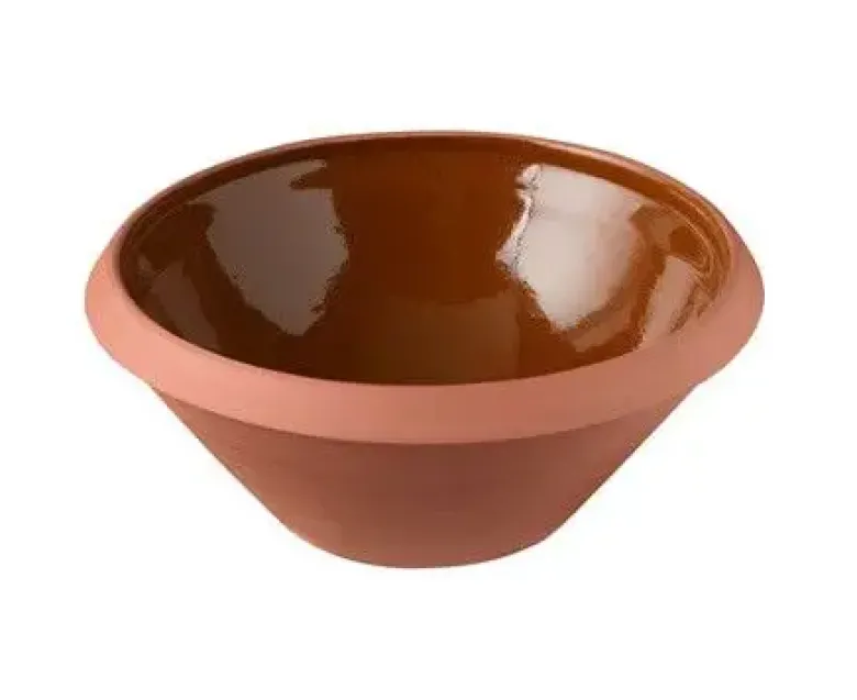 Knabstrup keramisk dejfad 0,1L - Terracotta