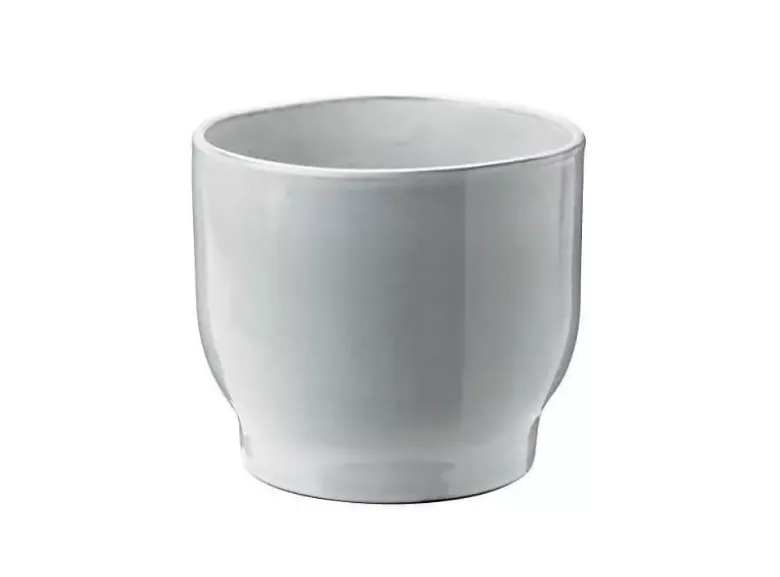 Knabstrup urtepotteskjuler 16,5 cm hvid