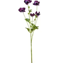 Kunstig blomst Anemone lilla