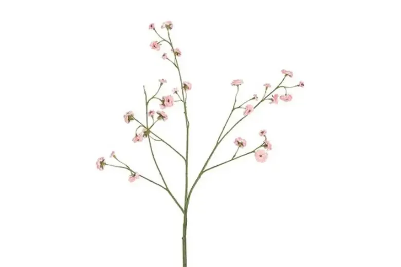 Kunstig blomst Diamant rose rosa