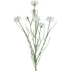 Kunstig blomst Kornblomst buket hvid