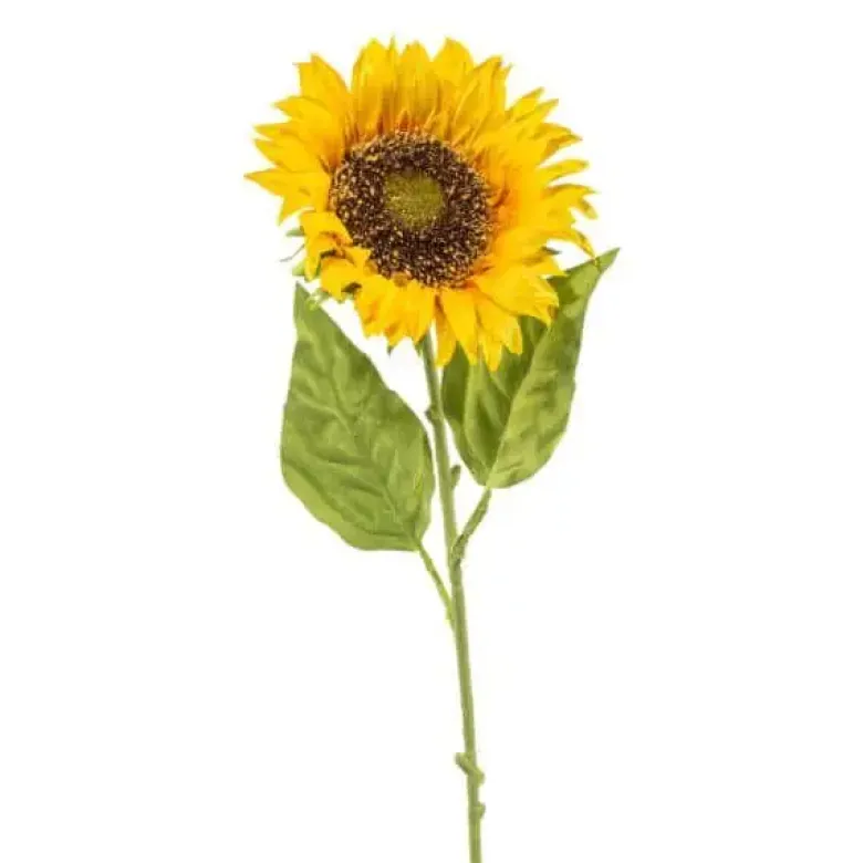 Kunstig blomst Solsikke gul 1 stk.