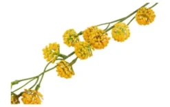 Kunstig blomst Trifolium gren Gul