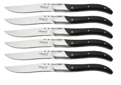 Laguiole by Haws steakknive 6 stk sort ibenholt