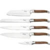 Laguiole By Hâws Chef knivsæt 5 dele egetræ