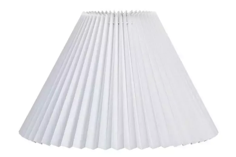 Lampeskærm hvid PVC 27 cm