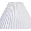 Lampeskærm hvid PVC H23 cm