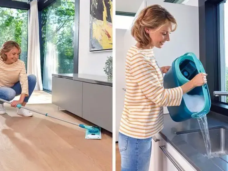 Leifheit Gulvvaskersæt CLEAN TWIST M ERGO 6 liter