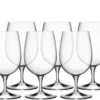 Luigi Bormioli Palace ølglas på fod 42 cl 6 stk