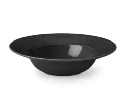 Lyngby Dyb tallerken Rhombe Earth Dyb tallerken Ø24.5 cm slate