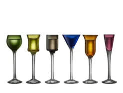 Lyngby Glas Snapseglas 6 stk