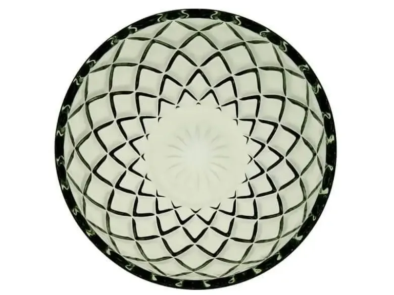 Lyngby Glas Sorrento skål Dia 12 cm 4 stk Grøn