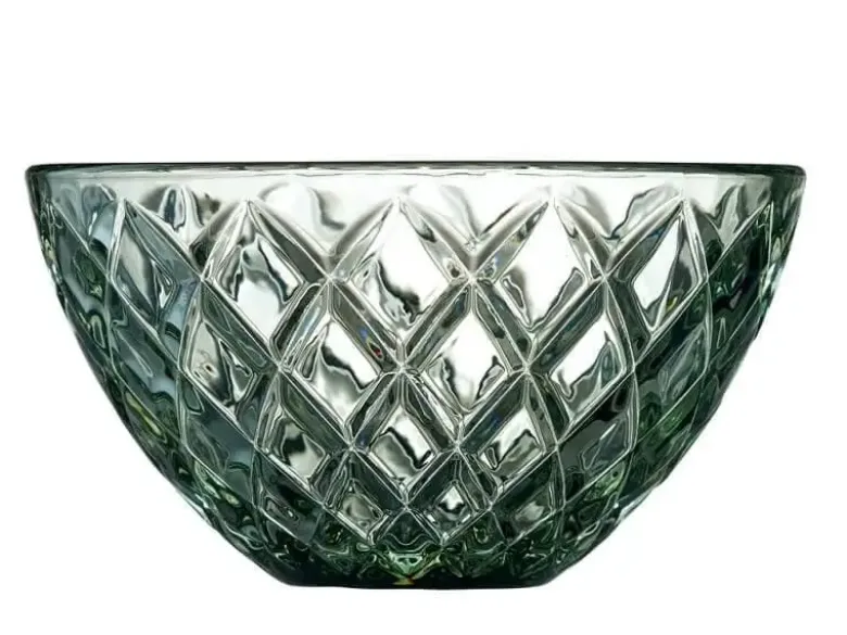 Lyngby Glas Sorrento skål Dia 12 cm 4 stk Grøn
