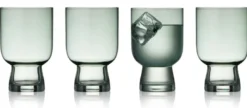 Lyngby Glas Sorrento Vandglas 30 cl 4 stk. Grøn
