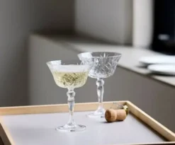 Lyngby Melodia Champagneskål 4 stk