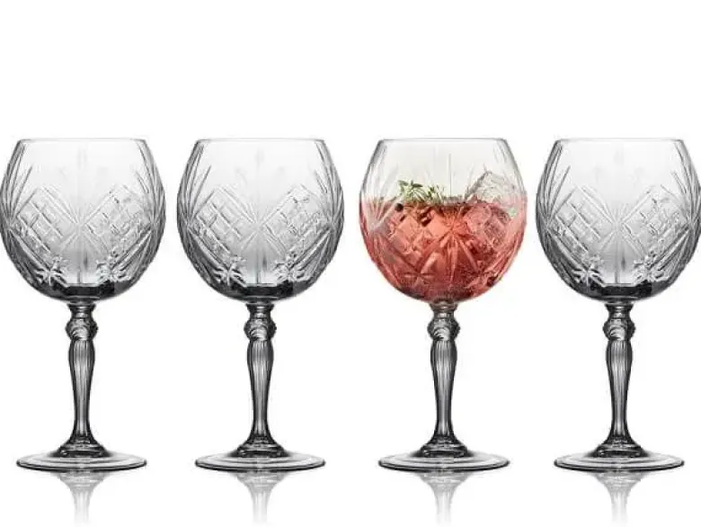 Lyngby Melodia Gin & tonic glas 4 stk