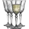 Lyngby Melodia hvidvinsglas 4 stk