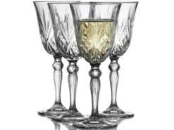 Lyngby Melodia hvidvinsglas 4 stk