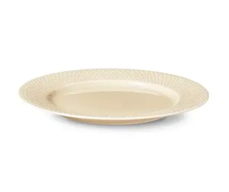 Lyngby Middagstallerken Rhombe Earth Middagstallerken Ø27 cm marble