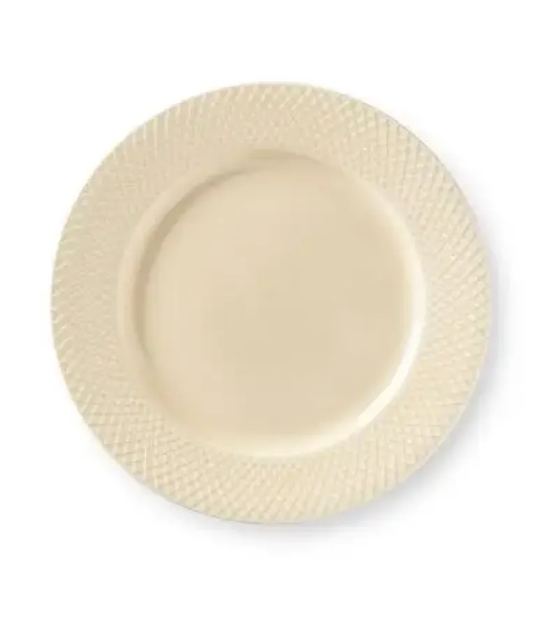 Lyngby Middagstallerken Rhombe Earth Middagstallerken Ø27 cm marble