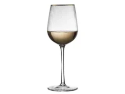 Lyngby Palermo Gold Hvidvinsglas