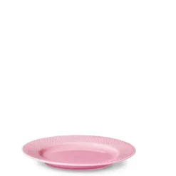 Lyngby Porcelæn Rhombe Color Dessertstallerken Ø21 cm Rosa