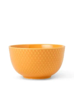 Lyngby Porcelæn Rhombe Color skål 11 cm gul