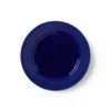 Lyngby Porcelæn Rhombe Colour frokosttallerken Ø23 cm mørk blå