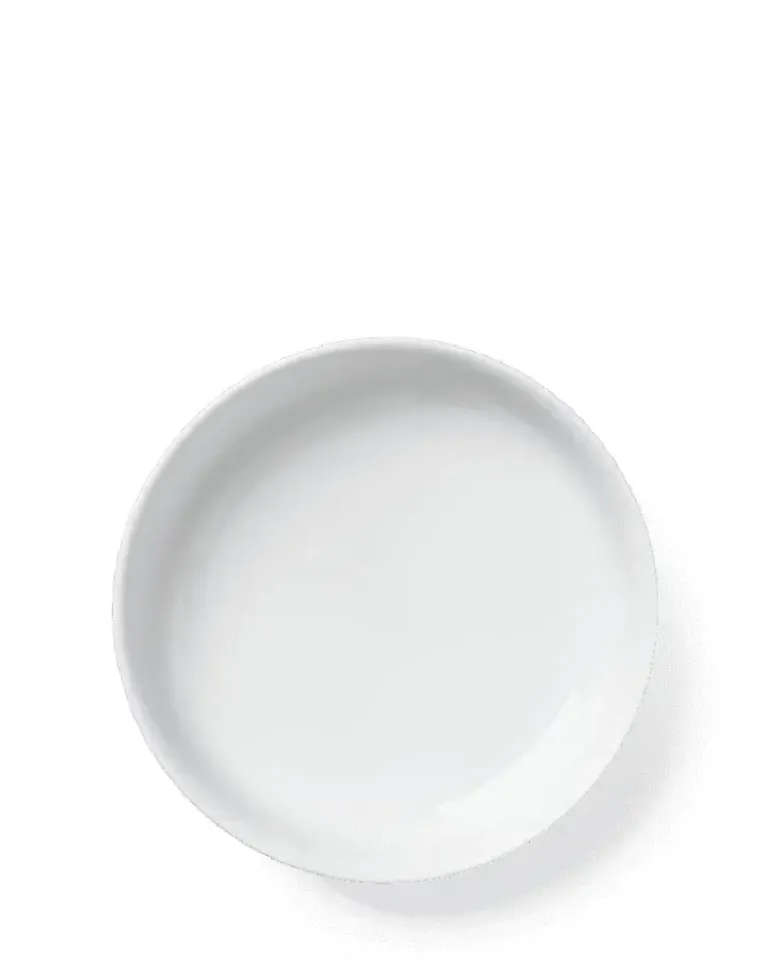Lyngby Porcelæn Rhombe dessertallerken Ø16 cm hvid