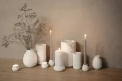 Lyngby Radiance vase hvid 20,5 cm