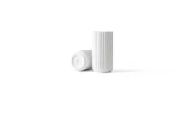 Lyngby Radiance vase hvid 20,5 cm