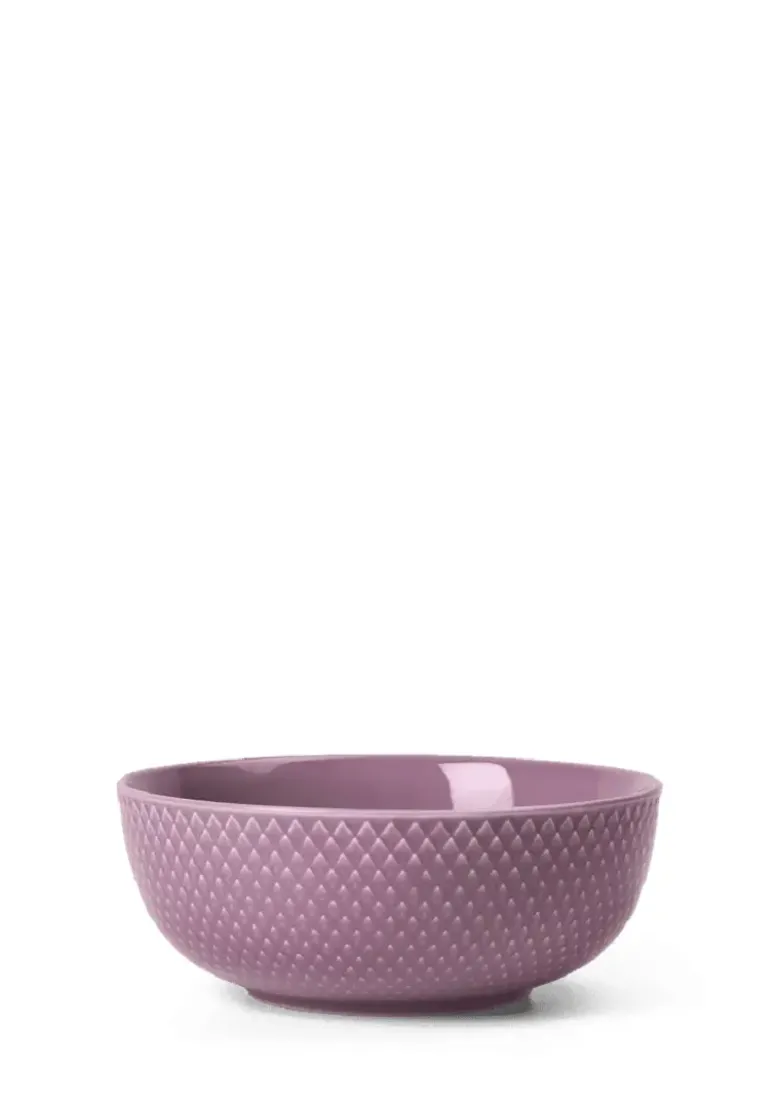 Lyngby Rhombe Colour skål Ø15,5 cm Lilla