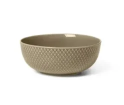 Lyngby Serveringsskål Rhombe Earth Skål Ø15.5 cm clay