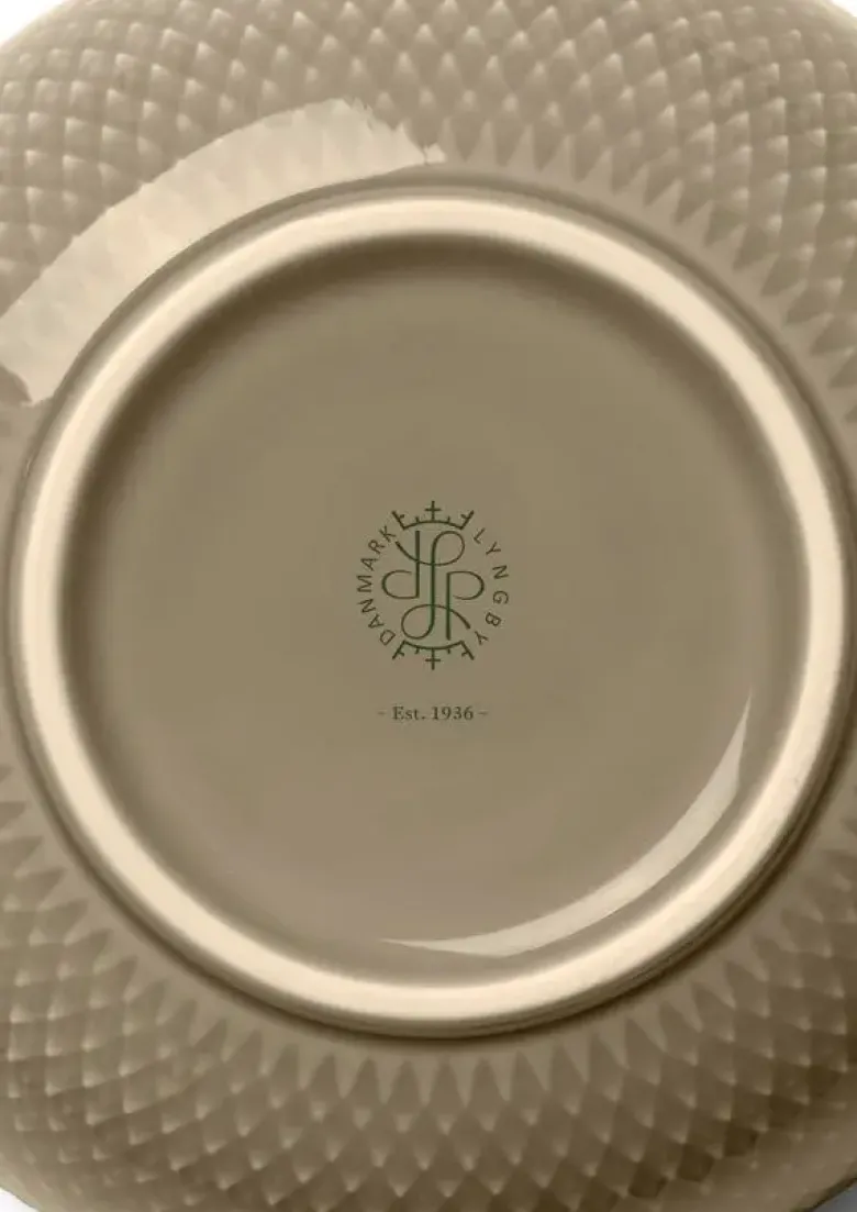 Lyngby Serveringsskål Rhombe Earth Skål Ø15.5 cm clay
