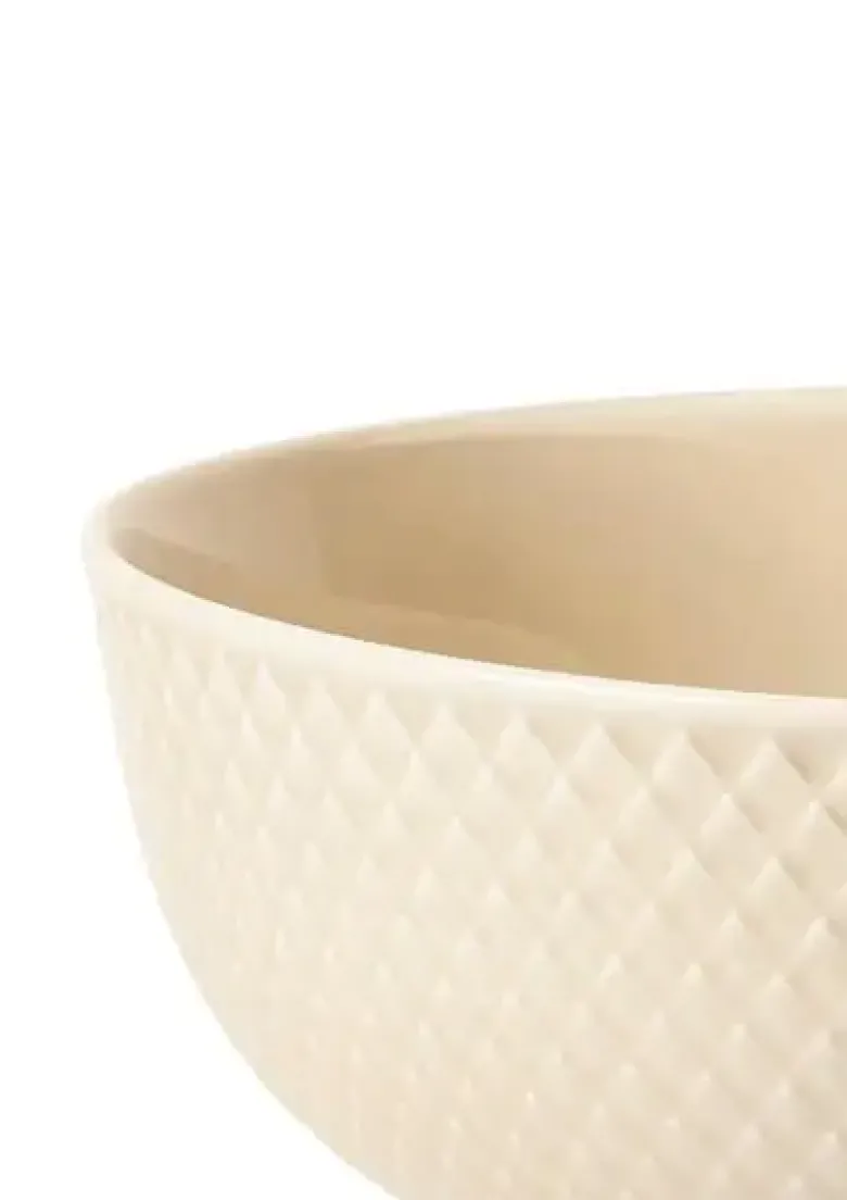 Lyngby Serveringsskål Rhombe Earth Skål Ø13 cm marble