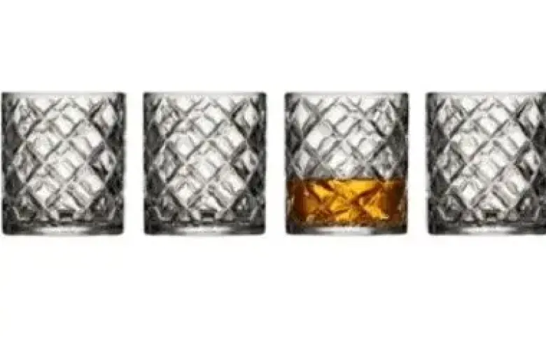 Lyngby Sevilla whiskyglas 30cl 4 stk