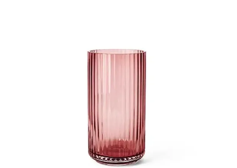 Lyngby vasen burgundy H20 cm