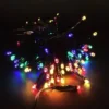 Lyskæde 120LED multi blink-lys-musik udendørs