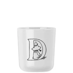 Moomin ABC kop D 0,2L - Hvid