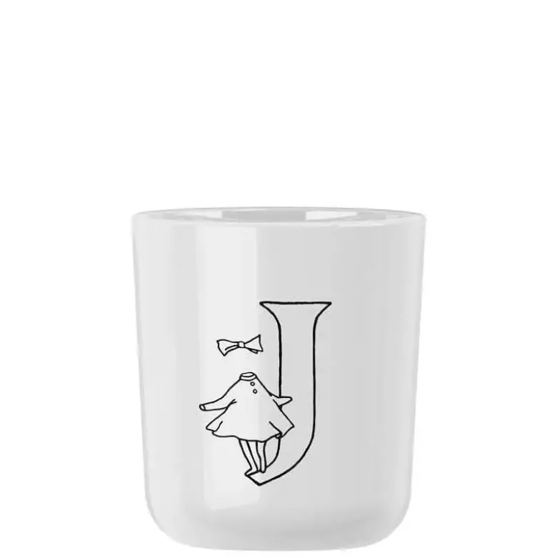 Moomin ABC kop J 0,2L - Hvid