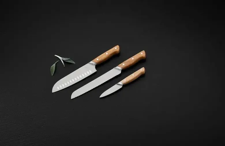 Morsø Foresta Knivsæt 3 dele Santuko - brød og urtekniv